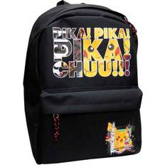 Pokémon black Pokémon Pikachu Backpack - Black