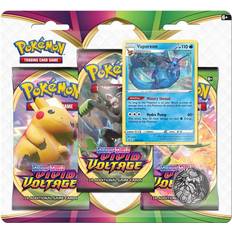Pokemon vivid voltage Pokémon Sword & Shield - Vivid Voltage Blister 3 Pack Vaporeon