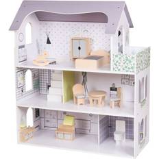 Woodi Dollhouse Sophie with Furniture