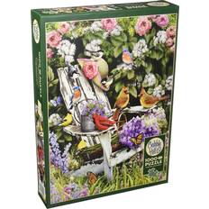 Cobblehill Birds on Garden Chair Summer 1000 Bitar