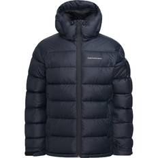 Peak Performance Frost Down Hooded Jacket - Black