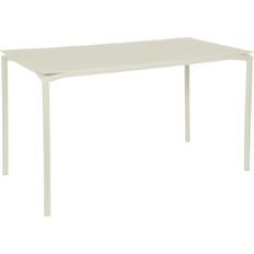 Red Garden Table Fermob Calvi High