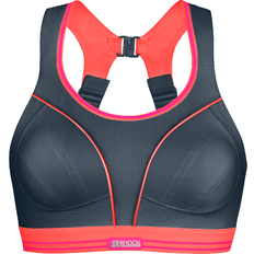 Shock Absorber Ultimate Run Bra - Grey/Coral