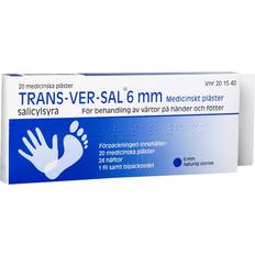 Trans ver sal plåster Trans-Ver-Sal Trans-Ver-Sal 6mm 20-pack