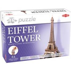 Pahvi - Perhepeli 3D-palapelit Tactic Eiffel Tower 3D Palapelit 84 kappaletta