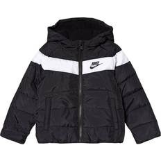 Nike Jackets Nike Filled Pre-School Jackets - Black/White/White (86G457-023)