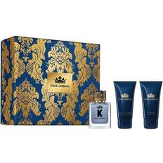 Dolce & Gabbana Men Gift Boxes Dolce & Gabbana Gift Set EdT 100ml + After Shave Balm 50ml + Shower Gel 50ml