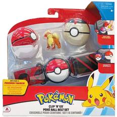 PokÃ©mons Lekesett Pokémon Clip 'N Go Poké Ball Belt Set