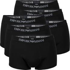 Emporio Armani Sous-vêtements pour hommes Emporio Armani Underwear 3 Pack Trunks Black