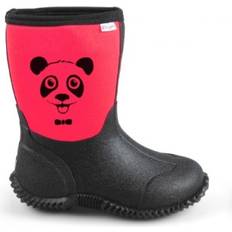 Vincent Gummistövlar Barnskor Vincent Neoprene - Panda Rasberry Red