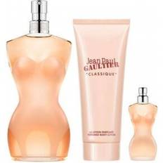 Jean Paul Gaultier Women Gift Boxes Jean Paul Gaultier Classique Gift Set EdT 100ml+ EdT 10ml+Body Lotion 100ml