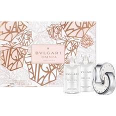 Bvlgari Nainen lahjarasiat Bvlgari Omnia Crystalline Gift Set EdT 40ml + Body Lotion 40ml + Shower Gel 40ml