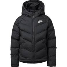 122/128 Chaquetas Nike Older Kid's Fill Jacket - Black/White (CU9157-010)