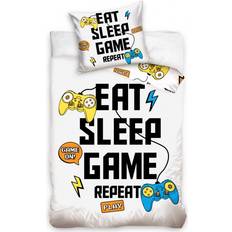 Eat – game – sleep – repeat Eat, Sleep, Game, Repeat Gamer Sengetøj 140x200cm