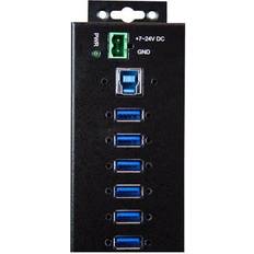 Micro-USB Concentradores USB StarTech HB30A10AME 10-Port Industrial USB 3.0 Hub with External Power Adapter HB30A10AME