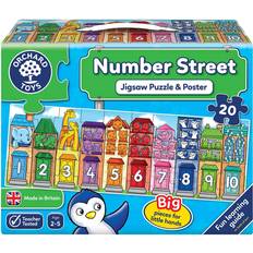 Orchard Toys Pussel Orchard Toys Number Street 20 Bitar