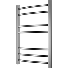 Chrome - Electric Heating Heated Towel Rails Gobi Curved Chrome