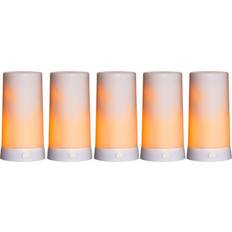 Blockljus pack Star Trading Diner 5 Extra LED-ljus 13cm 5st