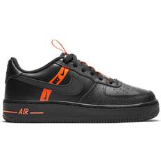 Nike Air Force 1 LV8 KSA GS - Black/Total Orange/Black