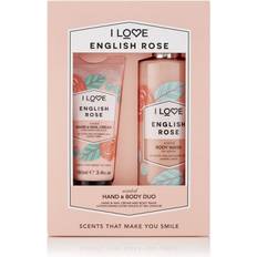 I love... Soins de la peau I love... English Rose Hand & Body Duo Gift Set