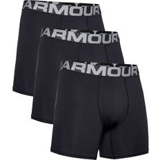 Under Armour Charged Cotton 6" Boxerjock 3-pack - Black