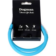 Hundar - Hundhalsband Husdjur Dogman LED Ring Silicone