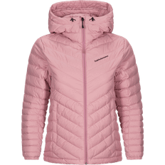 Peak Performance Frost Down Hood Jacket Women - Frosty Rose