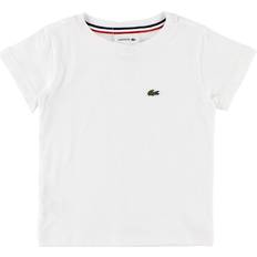 Children's Clothing Lacoste Boy's Crew Neck Cotton Jersey T-shirt - White (TJ1442-51)