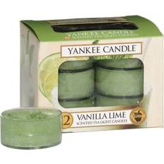 Yankee candle vanilla lime Yankee Candle Vanilla Lime Doftljus 9.8g 12st