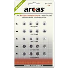 Alkaline Button Cell 20-pack