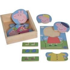 Peppa Pig Dress Up Puzzle 14 Pieces