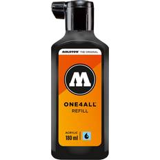 Molotow Hobbyartikler Molotow One4All Acrylic Refill Signal Black 180ml
