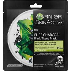 Garnier Gesichtsmasken Garnier Skinactive Moisture Bomb Hydrating Face Sheet Mask Charcoal & Algae