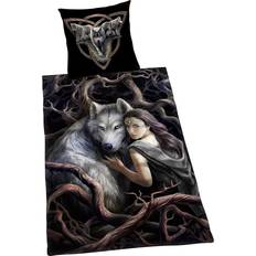 Herding Anne Stokes Reversible Duvet Cover 53.2x78.7"