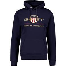 Gant Archive Shield Hoodie - Evening Blue