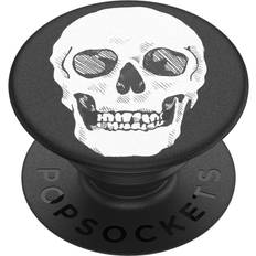 Popsockets PopGrip Amovible Shaky Bones White Noir