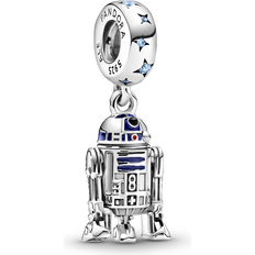 Pandora star wars Pandora Star Wars R2-D2 Dangle Charm - Silver/Multicolour