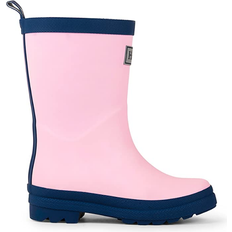 Matte Rain Boots - Pink/Navy