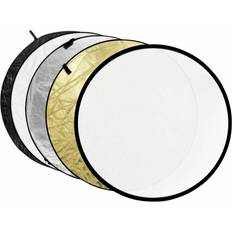 Verlichting en studio apparatuur Godox reflectieschermen 5-in-1 Gold, Silver, Black, White, Translucent 80cm