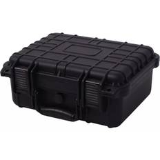 Camera accessoire Transportkoffers en Draagtassen vidaXL Beschermende materiaalkoffer 35x29,5x15 cm zwart