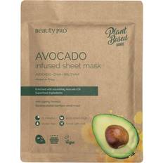 Donkere kringen Gezichtsmaskers Beauty Pro Avocado Infused Sheet Mask