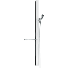 Sæbeskål brusestang Hansgrohe Unica E 90 (27640400) Krom, Hvid