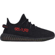 Adidas Kid's Yeezy Boost 350 V2 - Core Black/Core Black/Red