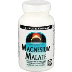 Vitaminer & Kosttillskott Source Naturals Magnesium Malate 1250mg 90 st