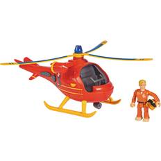 Feuerwehrmann Sam Spielsets Simba Sam Helicopter Wallaby with Figure