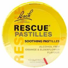 Bach Vitaminer & Kosttilskud Bach Rescue Pastilles Orange & Elderflower 50g