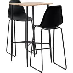 vidaXL 3051304 Bargrupp, 1 Bord inkl. 2 Stolar