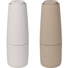 Gray Spice Mills Blomus Salpi Salt Mill, Pepper Mill 2pcs 20cm