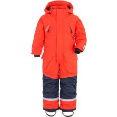 Didriksons Zeke Kid's Coverall - Poppy Red (503181-424)