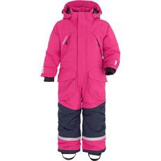 Genoux Renforcés Combi-pilotes Didriksons Zeke Soft Cordura Coverall Pink Unisex Rosa